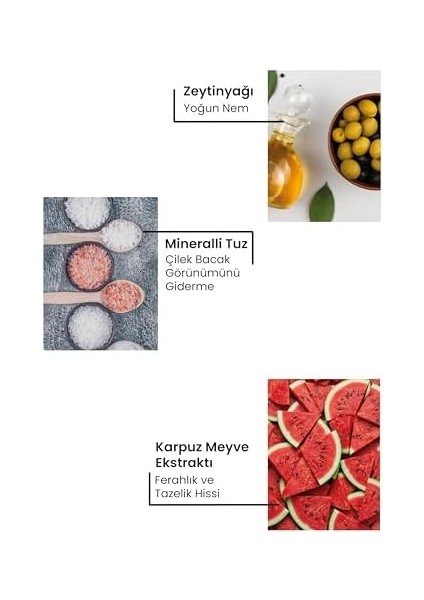 Karpuzlu Arındırıcı El, Ayak ve Vücut Peelingi - Glow Melon Scrub modelleri