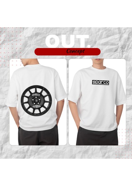 Sparco Jant Baskılı T-Shirt (Rim Series)