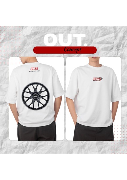 Bbs Motorsport Baskılı T-Shirt (Rim Series)