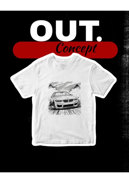 Bmw M3 Baskılı T-Shirt (Car Series)