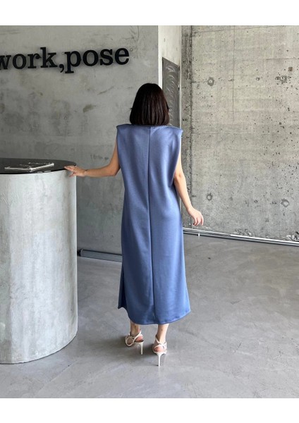 Yzlal Vatkalı Elbise Mor (Beden: M) fırsatları