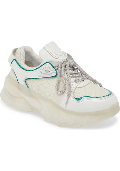 Beyaz Deri-Vegan Kadın Sneaker - K24I1AY67342-A26 indirimleri