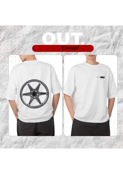 Enkei Jant Baskılı T-Shirt (Rim Series)