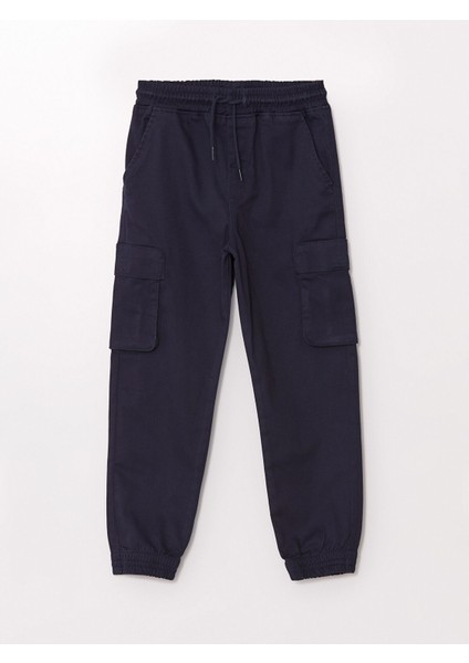 Yeni Sezon Beli Lastikli Erkek Çocuk Kargo Jogger Pantolon modelleri