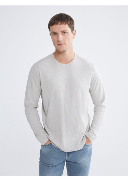 Yeni Sezon Bisiklet Yaka Uzun Kollu Erkek Tişört