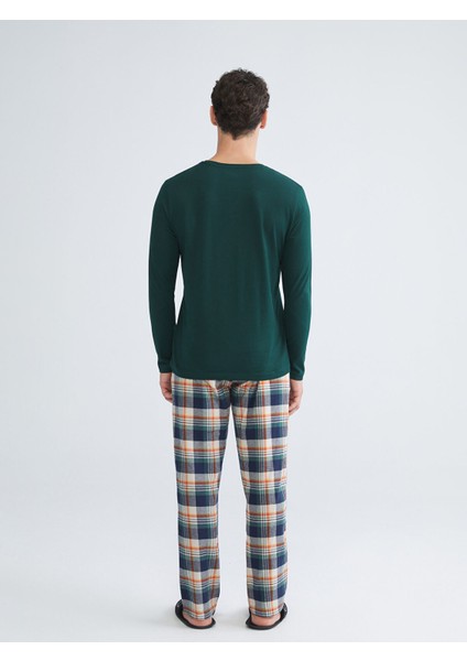 Yeni Sezon Standart Kalıp Erkek Pijama Takımı fırsatları