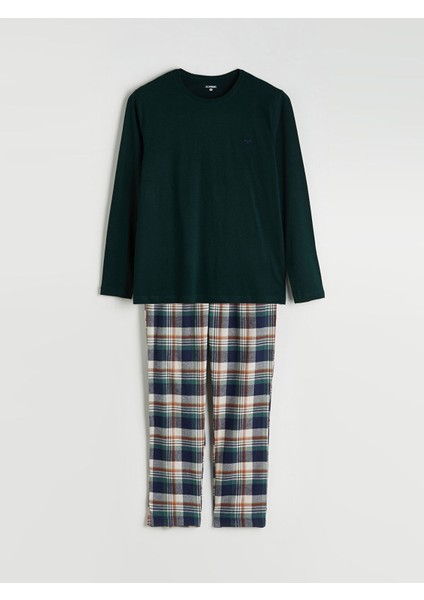 Yeni Sezon Standart Kalıp Erkek Pijama Takımı indirimleri