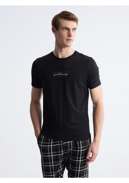Yeni Sezon Standart Kalıp Erkek Pijama Takımı