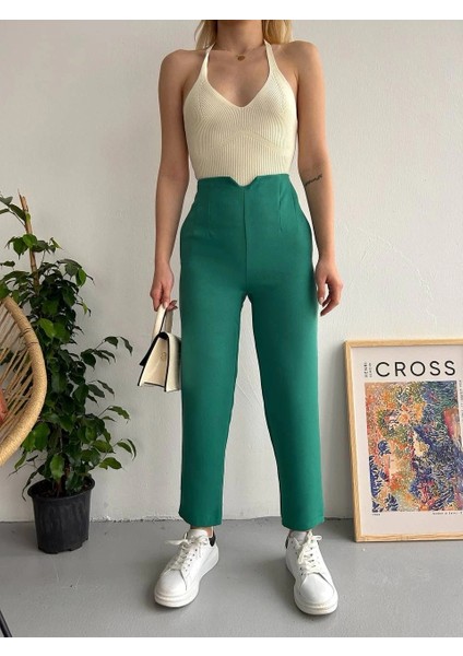 Sptrns Atlas Fletolu Pantolon Petrol Yeşili (Beden: L)