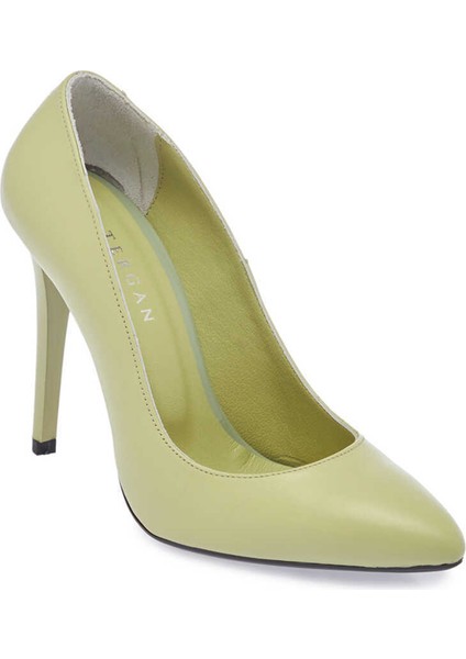Yeşil Hakiki Deri Kadın Stiletto - K24I1AY67482-S1X indirimleri