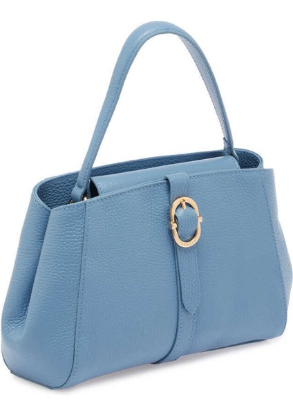 Mavi Hakiki Deri Kadın El Çantası - S24Y1BC80282-C43