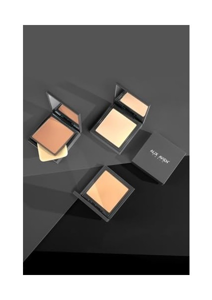 Alıx Avıen Kompakt Pudra - 12 Saate Kadar Kalıcılık - Nötr Cilt Alt Tonu - Compact Powder 07 Tinted Ivory