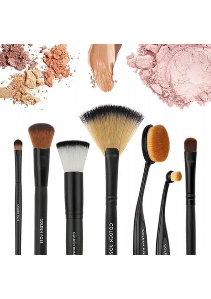 Golden Rose Round Face Brush(Kozel)(Nylon) Yl 1 Paket (1 x 100 G) modelleri