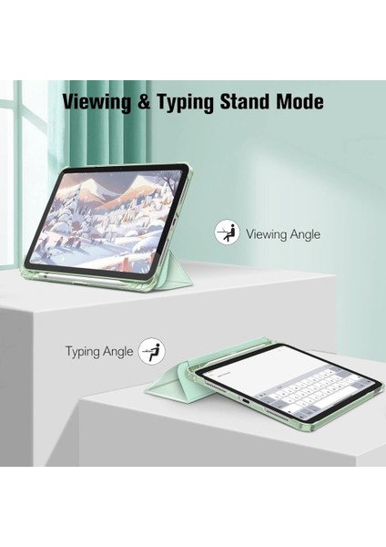 Apple iPad Air 4/5 10.9inç Kılıf Flip Cover Kalem Bölmeli Pc Case (10.nesil Değil) modelleri