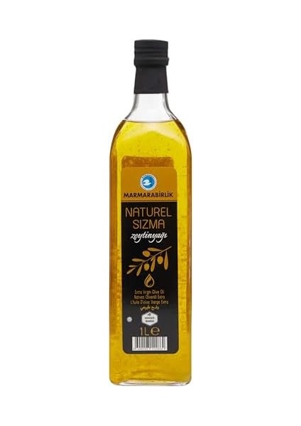 Marmarabirlik 1 Lt Cam Sızma Zeytinyağı