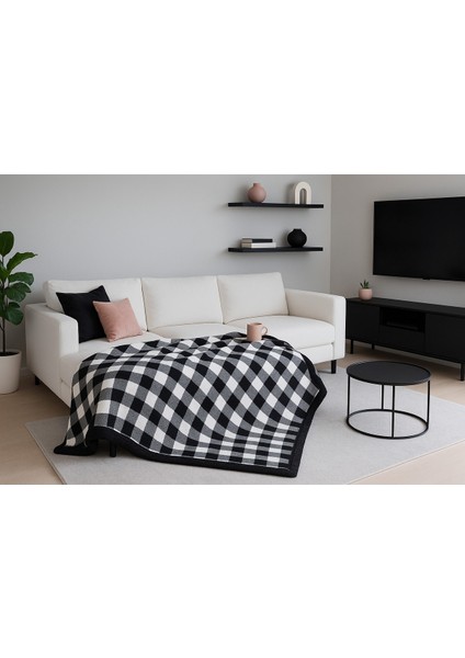 Deluxe Wellsoft Polar Ekosu Tv Battaniyesi Bej Tek Kişilik Battaniye 150X150 cm