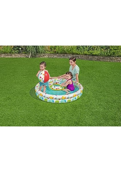 Çocuk Havuzu Seti, Su Dostları, Çap 122 x 20 cm fiyatları