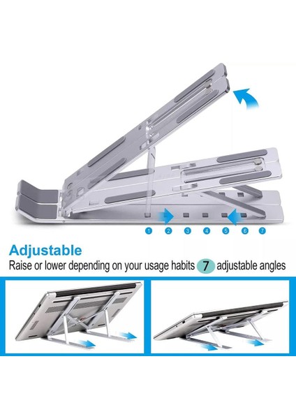 Gn-17 Kasa Dizüstü Bilgisayar Katlanır Çantalı Tablet ve Telefonla Uyumlu fiyatları