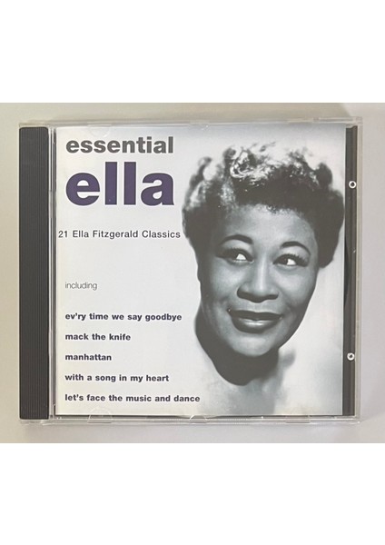 Ella Fitzgerald Essential Ella CD (Orijnal 1994 Dönem Baskı Cd)