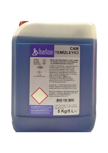 Birka Cam Temizleyici 5kg