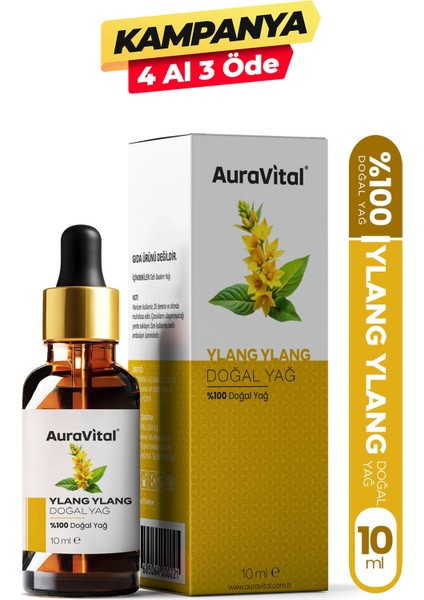 Ylang Ylang Yağı 10 ml %100 Saf ve Doğal