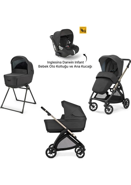 Electa+ Bebek Arabası Darwin Infant 4'lü Sistem fiyatları