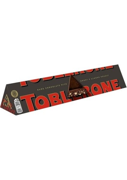Toblerone Dark Bitter Tablet Çikolata 100 gr - 20 Adet