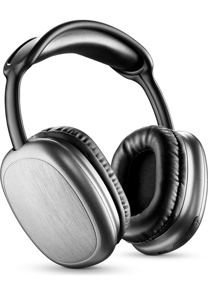 Music | Bluetooth Kulaklık Maxı2 | Kulak Üstü Kulaklık Bluetooth 5.0 - Play Time 22 Saat - Şarj 1,5 Saat - Entegre Mikrofon - Çardak Üzerinde Kumanda Elemanları ve Ayarlanabilir Kafa Bandı,