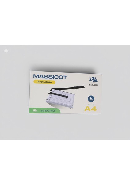 A4 Kâğıt Kesme Makinesi – Massicot Giyotin (Pa Stationery PA3076) fiyatları