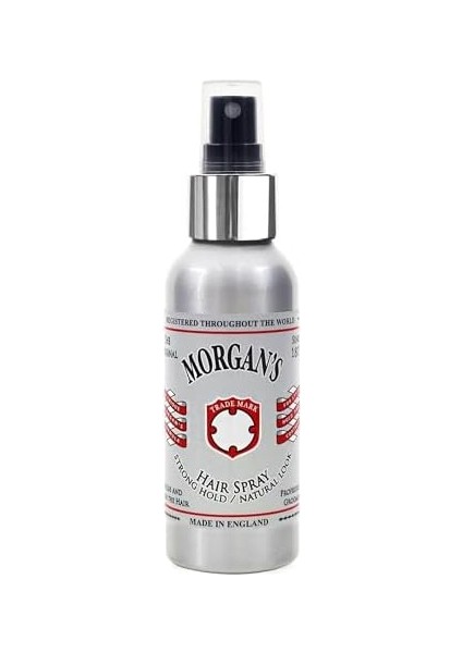 Morgan's Pomade Strong Hold Natural Look Hair Spray - Güçü Tutuşlu Doğal Görünümlü Saç Spreyi 100 ml