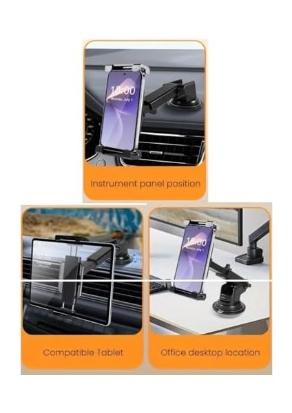 Araç Içi Tablet ve Telefon Tutucu (Tablet Tutucu) modelleri
