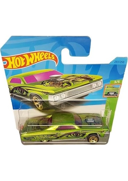 - Layin´lowrider - Hw Slammed 3/5 - HKJ08 - Short Card - Açık Yeşil Metalik - 2023 - 1:64 fiyatları