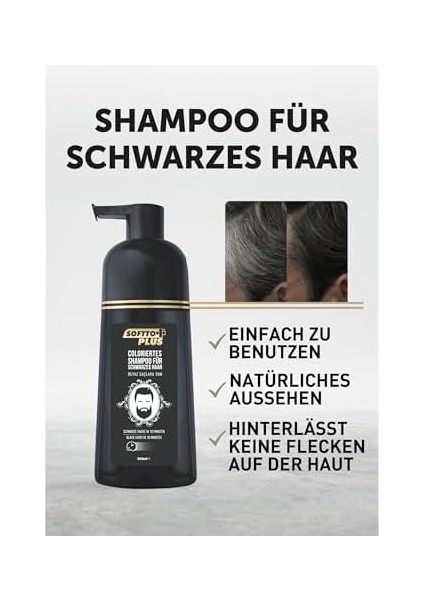 Softto Plus Black Haır Shampoo Siyahlaştırıcı Şampuan 350ML fiyatları