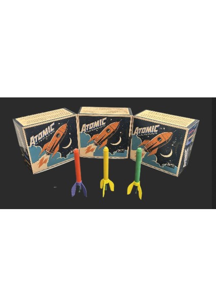 Irhanlar Dinazor Feza1 Füze Tadında Rampalı Füze Nostaljik Ürün Torpil1 Değil Şaka Malzemesi Parti Malzemesi 24 Adet