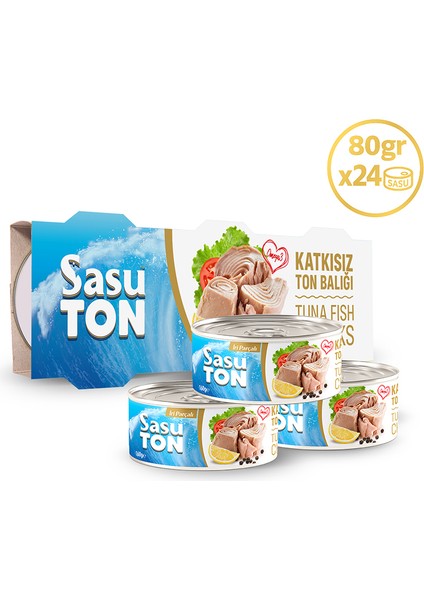 Blue Klasik Ton Balığı 1 Koli 24x80 gr Iri Parça