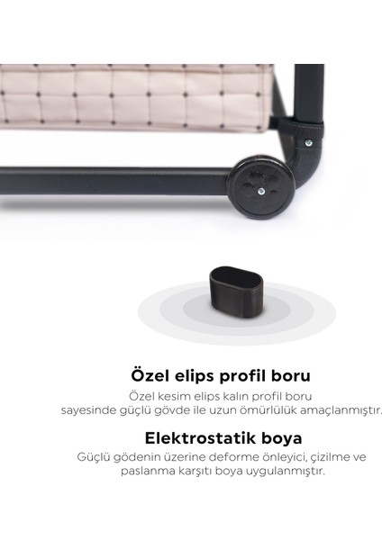 bebelow Safir Anne Yanı Sallanır Hamak Beşik fırsatları