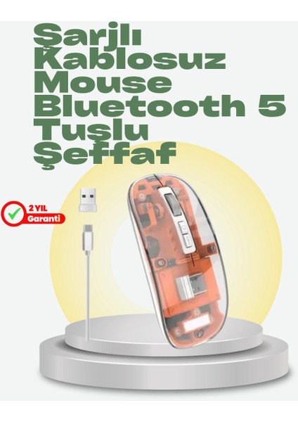 Geniş Uyumluluklu Kablosuz Fare – Windows, Mac, Linux Destekli