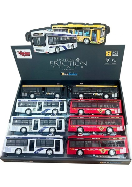 Bfs HT-7747 Surt Işıklı Sesli Polis ve Itfaiye