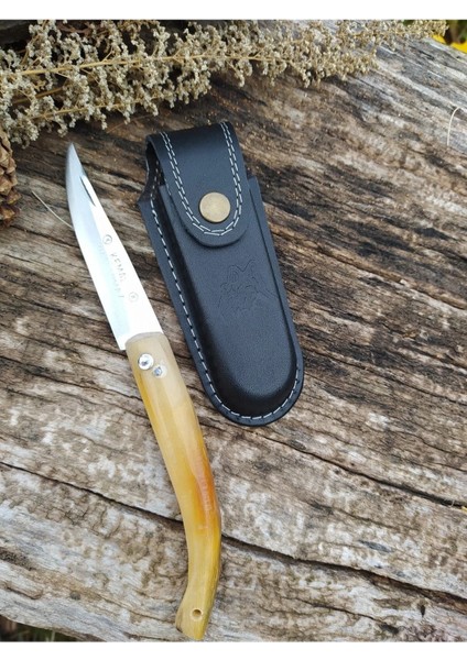 Bıçak Piknik Çakısı Kamp Bıçağı Çakısı Kılıflı Kemik Saplı El Yapımı Mutfak Bıçak Kılıflı El Kılıflı El Yapımı Kemik Saplı Piknik Çakısı | Kamp ve Outdoor Bıçağı – El Işçiliği Katlanır Çakı