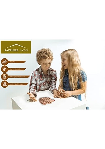 Oyuncak, Ahşap Oyuncak, Sevimli Kirpi Ahşap Oyuncakl, Eğitici Çocuk Oyuncakları (Kirpi) fiyatları