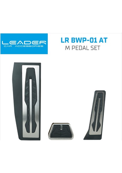 Bmw M Model Geçmeli Pedal Seti Lr Bwp-01 At