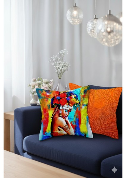 Tekli Kırlent Kılıfı , Dekoratif Kırlent , Şık Tasarımlı Kırlent, Showroom Kırlent