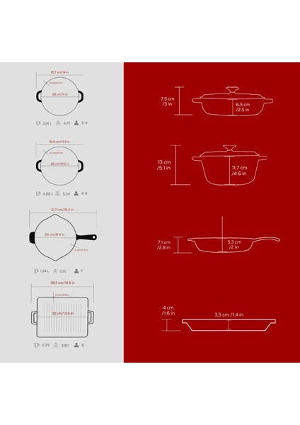 Bordo Döküm Set – Göz Alıcı Renk, Uzun Ömürlü Döküm Kalitesi indirimleri