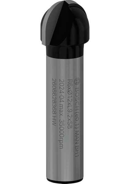 2 608 Aksesuarı 628 368 Oyuklu Ç 8 Mm, R1 6 Mm, D 12 Mm, U 9,5 Mm, G 40 mm