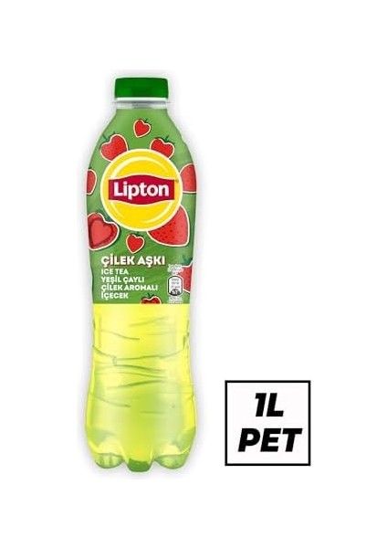 Lipton Ice Tea Çilek Aşkı Soğuk Çay Pet 6 x 1 L fiyatları