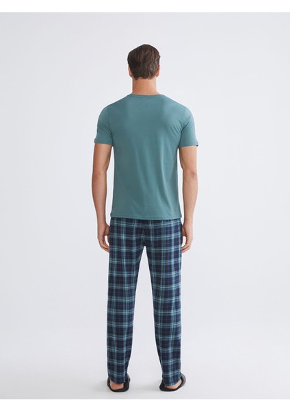 Yeni Sezon Standart Kalıp Erkek Pijama Takımı fırsatları