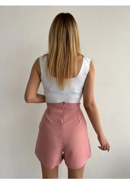 Yzlal Kapaklı Şort Etek Pudra S208 (Beden: S) fiyatları