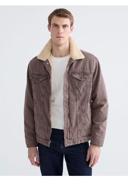 Yeni Sezon Içi Kürklü Erkek Jean Mont