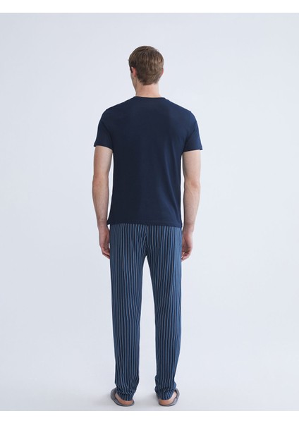 Yeni Sezon Standart Kalıp Erkek Pijama Takımı fırsatları