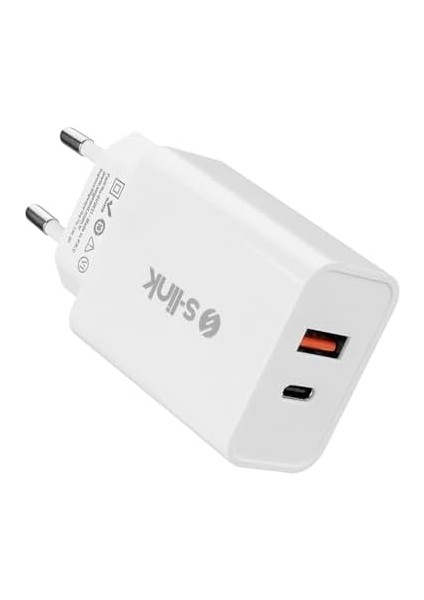 SL-EC60 20W Pd3.0/ Charge Qc3.0 Type Usb-C +Usb A Hızlı Beyaz Ev Şarj Adaptör fiyatları